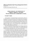 Research paper thumbnail of 1999 Applied Ethnology and Ethnoecology in Combining Aboriginal Land Rights with the Preservation of Biodiversity in Russia