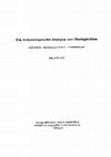 Research paper thumbnail of Die mikroskopische Analyse von Steingeräten: Experimente, Auswertungsmethoden, Artefaktanalysen