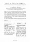 Research paper thumbnail of The Influence of Internal Insulation on the Thermal Inertia of Existing Residential Building Envelopes in Hot Arid Climates