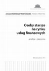 Research paper thumbnail of Osoby starsze na rynku usług finansowych