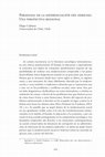 Research paper thumbnail of Paradojas de la diferenciación del derecho: una perspectiva regional