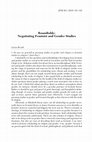 Research paper thumbnail of Roundtable: Negotiating Feminist and Gender Studies