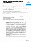 Research paper thumbnail of Comparison of conventional and CT-based planning for intracavitary brachytherapy for cervical cancer: target volume coverage and organs at risk doses