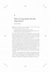 Research paper thumbnail of When Is Impartiality Morally Appropriate?