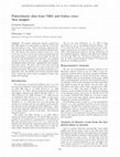 Research paper thumbnail of Paleoclimatic data from 74KL and Guliya cores: New insights