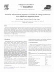 Research paper thumbnail of Structural and mechanical properties of nanolayered TiAlN/CrN coatings synthesized by a cathodic arc deposition process