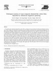 Research paper thumbnail of Tribological analysis of nano-composite diamond-like carbon films deposited by unbalanced magnetron sputtering