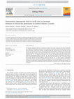 Research paper thumbnail of Determining appropriate feed-in tariff rates to promote biomass-to-electricity generation in Eastern Ontario, Canada