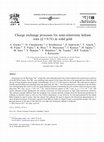 Research paper thumbnail of Charge exchange processes for semi-relativistic helium ions (beta = 0.51) in solid gold