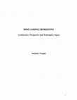 Research paper thumbnail of Nicholas Temple, Disclosing Horizons: Architecture, Perspective and Redemptive Space