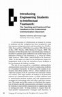 Research paper thumbnail of Introducing Engineering Students to Intellectual Teamwork: The Teaching and Practice of Peer Feedback in the Professional Communication Classroom