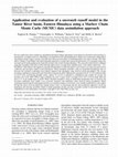 Research paper thumbnail of Panday et al 2013 Application and evaluation of a snowmelt runoff model in the Tamor River basin