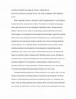 Research paper thumbnail of Lord God of Truth/Concerning the Teacher: A Book Review