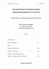 Research paper thumbnail of Turner, S. 2005a. Assessment Report on Qeshm Geopark, Qeshm Island, Qeshm Free Area, Iran. Qeshm Geopark ~ the Geoheritage Pearl in the Persian Gulf. Brisbane, 98 pp - Report to the UNESCO Earth Sciences Division/Global Geoparks.