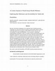 Research paper thumbnail of A Content Analysis of Youth Sexual Health Websites: Exploring their Relevance and Accessibility for Youth with Disabilities