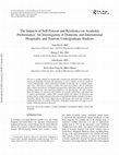 Research paper thumbnail of  	 The Impacts of Self-Esteem and Resilience on Academic Performance: An Investigation of Domestic and International Hospitality and Tourism Undergraduate Students