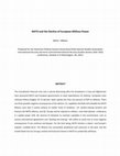 Research paper thumbnail of NATO and the Decline of European Military Power 