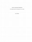 Research paper thumbnail of Culture in International Negotiation: The Jordanian-Israeli Peace Negotiation as a Case Study