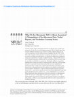 Research paper thumbnail of  What do eye movements tell us about awareness? A triangulation of eye-movement data, verbal reports and vocabulary learning scores