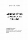 Research paper thumbnail of Pensar en Grande