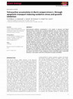 Research paper thumbnail of Tetracycline accumulates in Iberis sempervirens L. through apoplastic transport inducing oxidative stress and growth inhibition