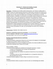 Research paper thumbnail of Syllabus HIST 4020: L'histoire de la famille au Canada