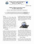 Research paper thumbnail of Adaptive Feedback Linearization Control Of a Ball on Sphere System 