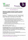 Research paper thumbnail of Reductions in Negative Automatic Thoughts in Students Attending Mindfulness Tutorials Predicts Increased Life Satisfaction