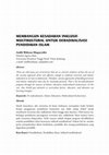 Research paper thumbnail of Membangun Kesadaran Inklusif-Multikultural untuk Deradikalisasi Pendidikan Islam 