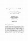 Research paper thumbnail of La Religión de los otomíes de la Sierra 