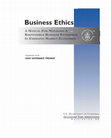 Research paper thumbnail of Business ethics