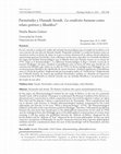 Research paper thumbnail of Parménides y Hannah Arendt. La condición humana como  relato poético y !losó!co