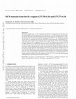 Research paper thumbnail of HCN emission from the HII regions G75.78+0.34 and G75.77+0.34