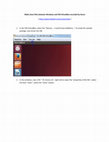 Research paper thumbnail of Make share-files between Windows and VM VirtualBox recorded by Aaron