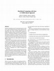 Research paper thumbnail of Distributed Computing with Data: A CORBA-Based Approach