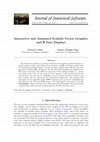 Research paper thumbnail of Interactive and Animated Scalable Vector Graphics and R Data Displays