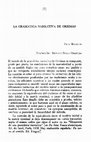 Research paper thumbnail of Gramatica narrativa de greimas