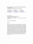 Research paper thumbnail of How to evaluate regional development policies? The potential of a theory of change approach