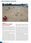 Research paper thumbnail of Moreau 2013 - Cazan (Bouches-du-Rhône). Fouille d'un important habitat néolithique à Vernègues - Archéothema n°29. Découvertes et actualités - Juillet-Août 2013, p. 94