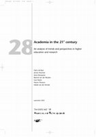 Research paper thumbnail of Academia in the 21st century: An analysis of trends and perspectives in higher education and research