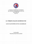 Research paper thumbnail of 21. TÜRKİYE MALİYE SEMPOZYUMU KAMU MALİYESİNDE GÜNCEL GELİŞMELER 10-14 Mayõs 2006 Titanic Beach & Resort Otel (Lara/Antalya)