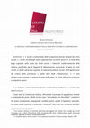 Research paper thumbnail of I DIRITTI SOCIALI TRA STATO E REGIONI: IL DIFFICILE CONTEMPERAMENTO TRA IL PRINCIPIO UNITARIO E LA PROMOZIONE DELLE AUTONOMIE