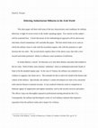 Research paper thumbnail of Defecting Authoritarian Militaries in the Arab World