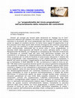 Research paper thumbnail of 24/9/2010: «Il diritto dell'Unione nel giudizio di costituzionalità», Presentazione: «La “pregiudizialità” del rinvio pregiudiziale nell'accertamento della violazione dei controlimiti»