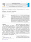 Research paper thumbnail of State literacies and inequality: Managing Haitian immigrants in the Dominican Republic