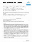 Research paper thumbnail of Antiretroviral activity of the aminothiol WR1065 against Human Immunodeficiency virus (HIV1) in vitro and Simian Immunodeficiency virus (SIV) ex vivo