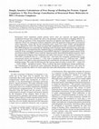 Research paper thumbnail of Simple, Intuitive Calculations of Free Energy of Binding for Protein−Ligand Complexes. 3. The Free Energy Contribution of Structural Water Molecules in HIV1 Protease Complexes