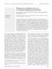 Research paper thumbnail of Rhodococcus imtechensis sp. nov., a nitrophenol-degrading actinomycete