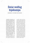 Research paper thumbnail of Świat według hipokampa (z Piotrem Przybyszem rozmawia Piotr Morawski)