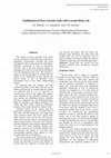 Research paper thumbnail of Stabilization of Poor Lateritic Soils with Coconut Husk Ash